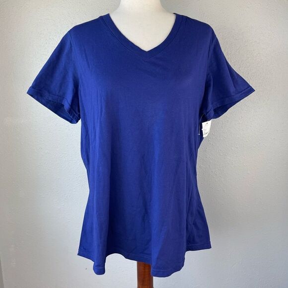 NWT Energy Zone Semi Fitted Epic V-Neck T-Shirt Size 1X - Picture 1 of 7